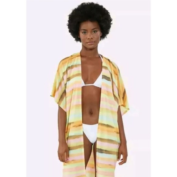 Plush & Lush Other - NWT Revolve Sunset Kimono in Multicolor